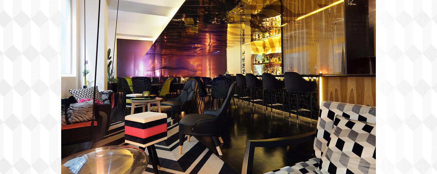 Adelphi Hotel Melbourne Kültér fotó The bar at the 1001 nights lounge