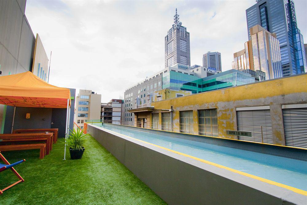 Adelphi Hotel Melbourne Kültér fotó The rooftop of the Melbourne Museum